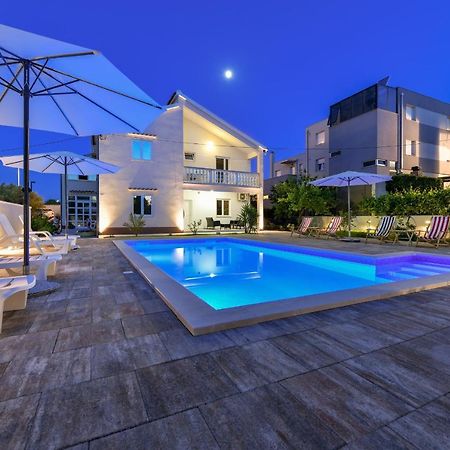 Pool House Luka Apartment Zadar Bagian luar foto